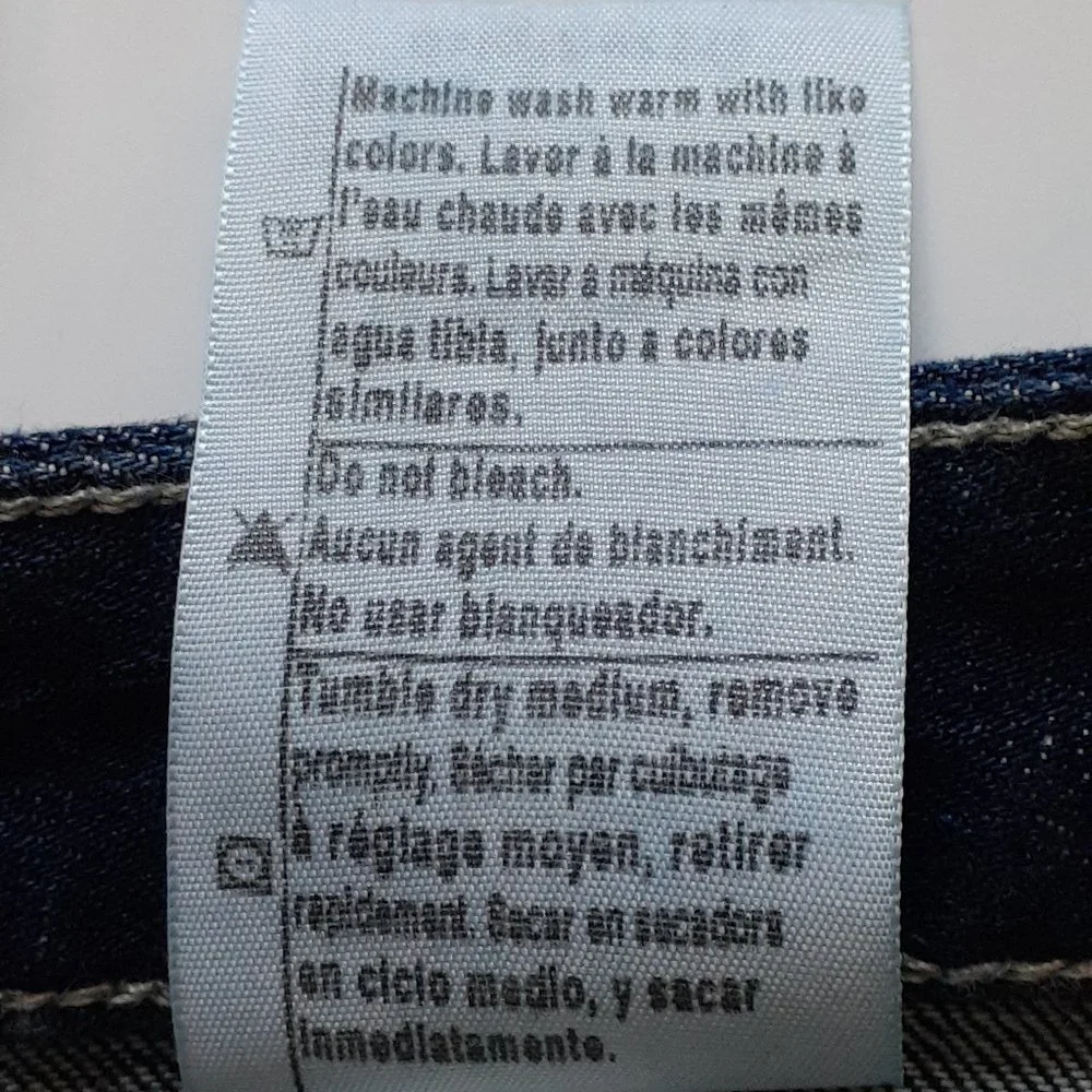 Carhartt Original Fit Denim Skirt in Vintage Night Blue Size 10